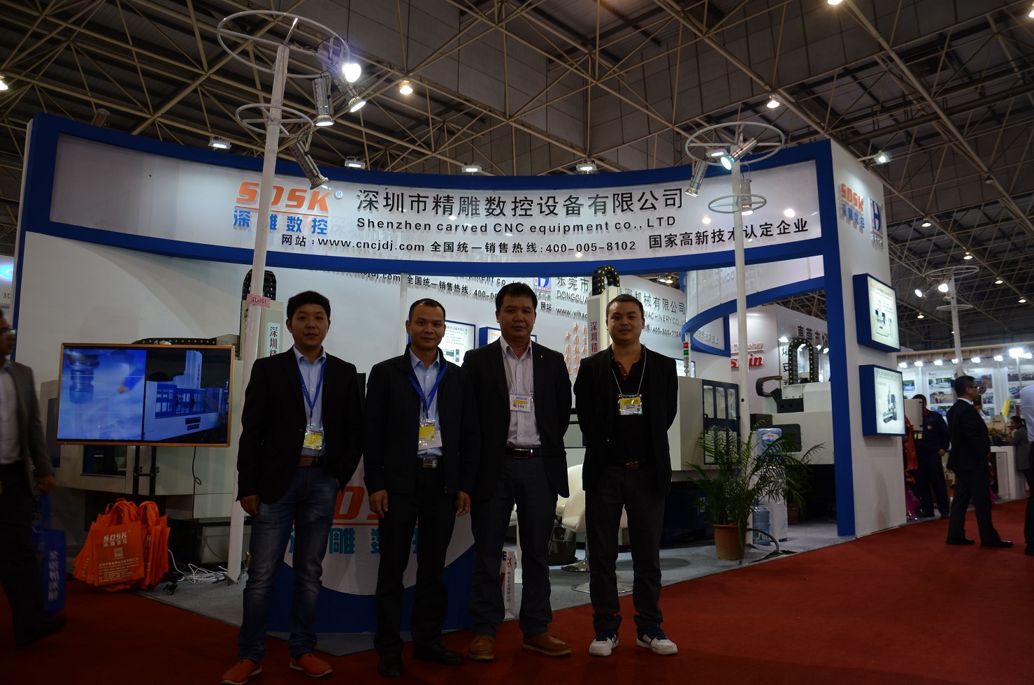 shenzhen jingdiao 2016 dongguan houjie machine tool exhibition successfully achieved success