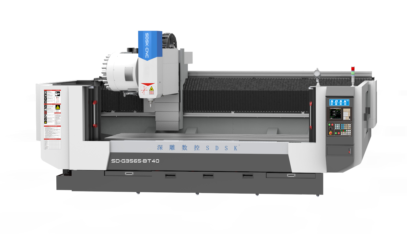 sd-g3565-bt40 series wire code profile machining center