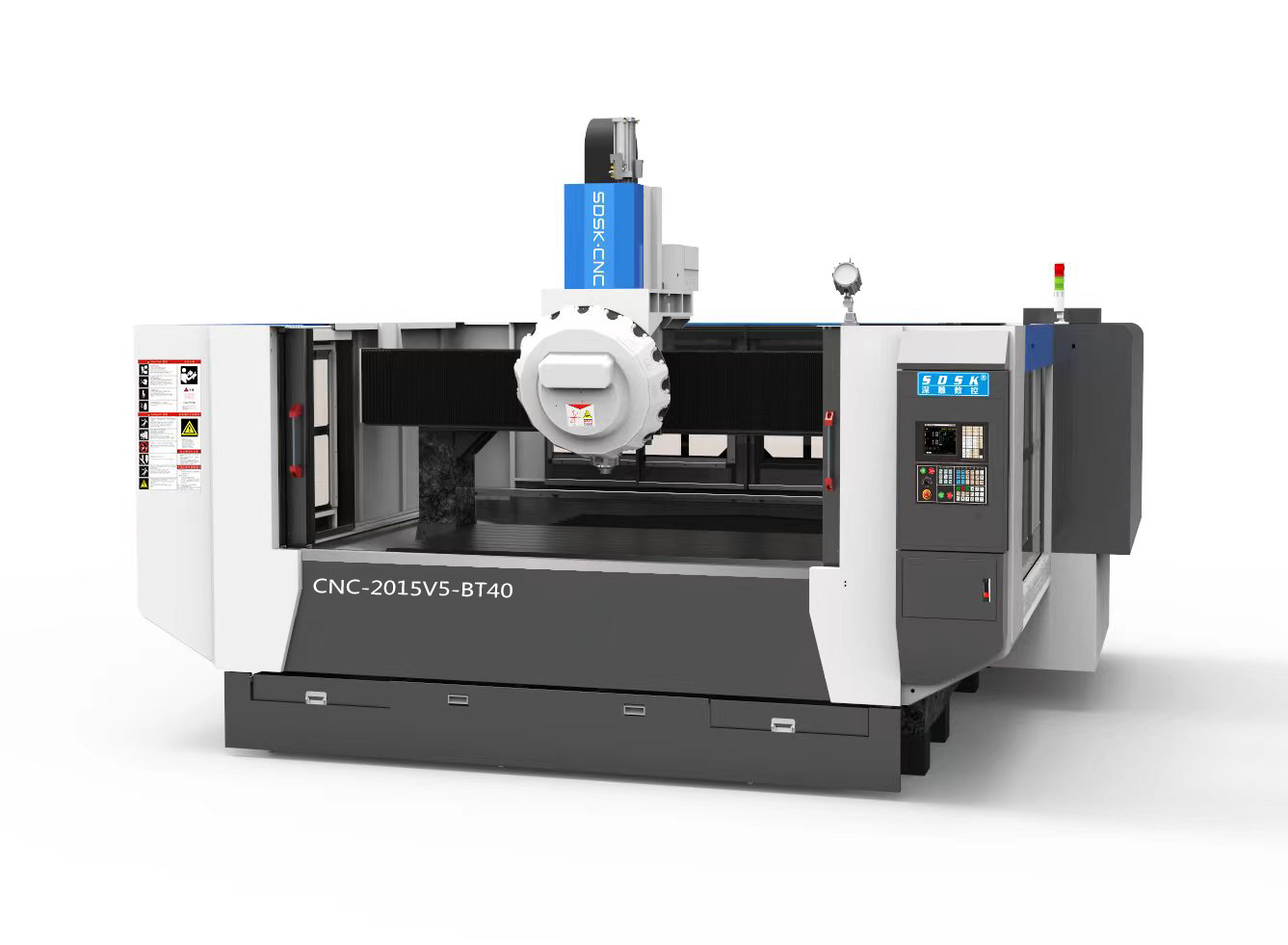 technical specification for longmen machining center sdsk2015v5-bt40